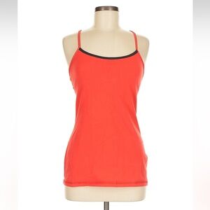 lululemon athletica Red Tank Top